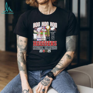 Indiana Hoosiers Hoo Hoo Hoo National Champions 2025 Trophy T Shirt