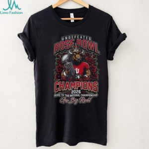 Indiana Hoosiers Indiana Rose Bowl Champions 2025 2026 CFP Quarterfinal Rose Bowl Champs shirt