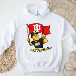 Indiana Hoosiers Just For Today Purdue Rivalry funny College Football shirt