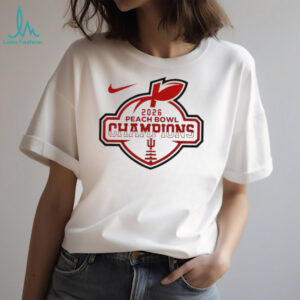 Indiana Hoosiers NCAA 2026 Peach Bowl Champions shirt