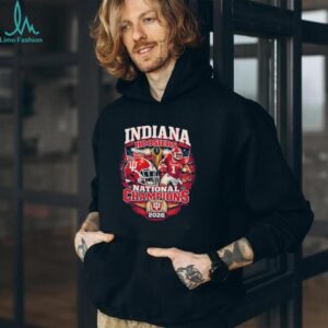 Indiana Hoosiers National Champions 2026 Football Commemorative T Shirt