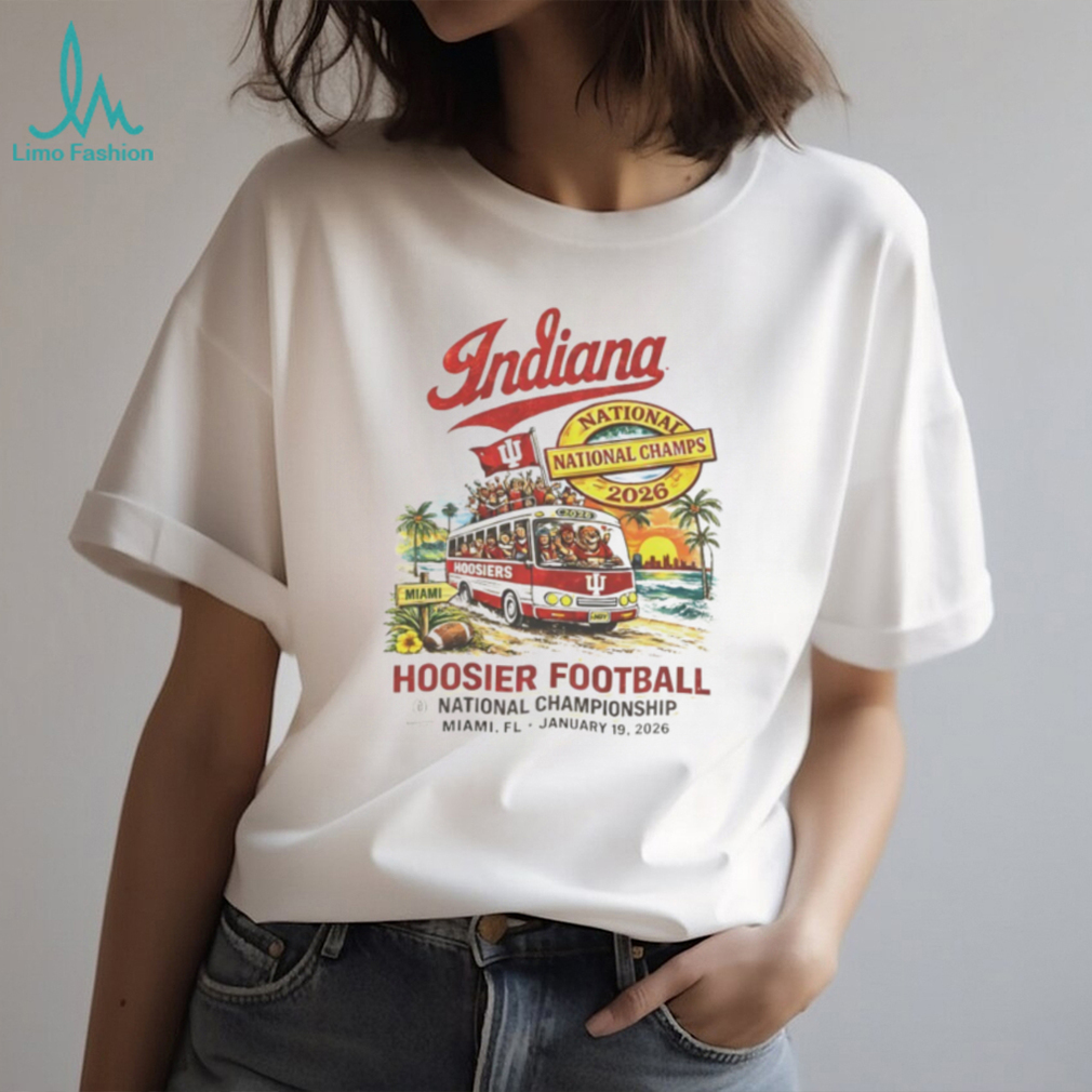 Indiana Hoosiers National Championship 2026 Champs Bus shirt Indiana Hoosiers National Championship 2026 Champs Bus shirt