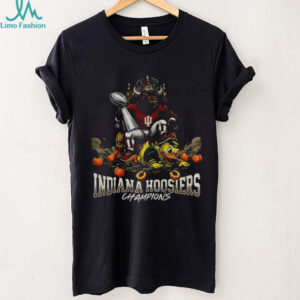 Indiana Hoosiers beat Oregon Ducks Peach Bowl 2026 Champions College Football Playoff shirt