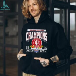 Indiana Hoosiers football 2025 26 Peach Bowl Champions Shirt