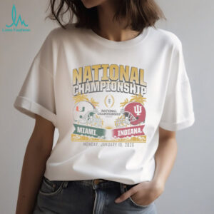 Indiana & Miami CFP National Championship Matchup Shirt