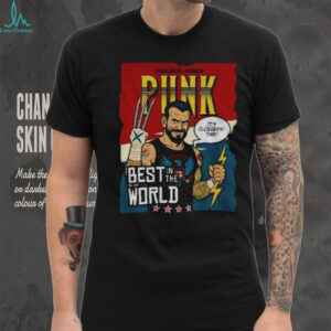 It’s Clobberin time best in the work Chicago made Punk CM Punk Wolverine Inspired WWE shirt