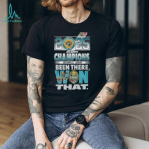 Jacksonville Jaguars AFC South Champions 2025 Been There, Won That T Shirt