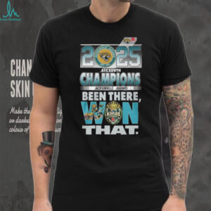 Jacksonville Jaguars AFC South Champions 2025 Been There, Won That T Shirt