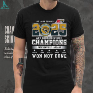 Jacksonville Jaguars AFC South Champions T Shirt