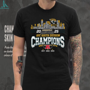Jacksonville Jaguars AFC South Division Champions 2017 2022 2025 T Shirt