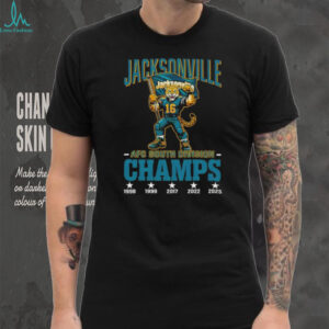 Jacksonville Jaguars NFL Football AFC South Division Champs 1998 2025 shirt