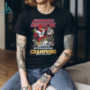 Jacksonville State Gamecocks vs Troy Trojans Salute To Veterans Bowl Champions 2025 T Shirt