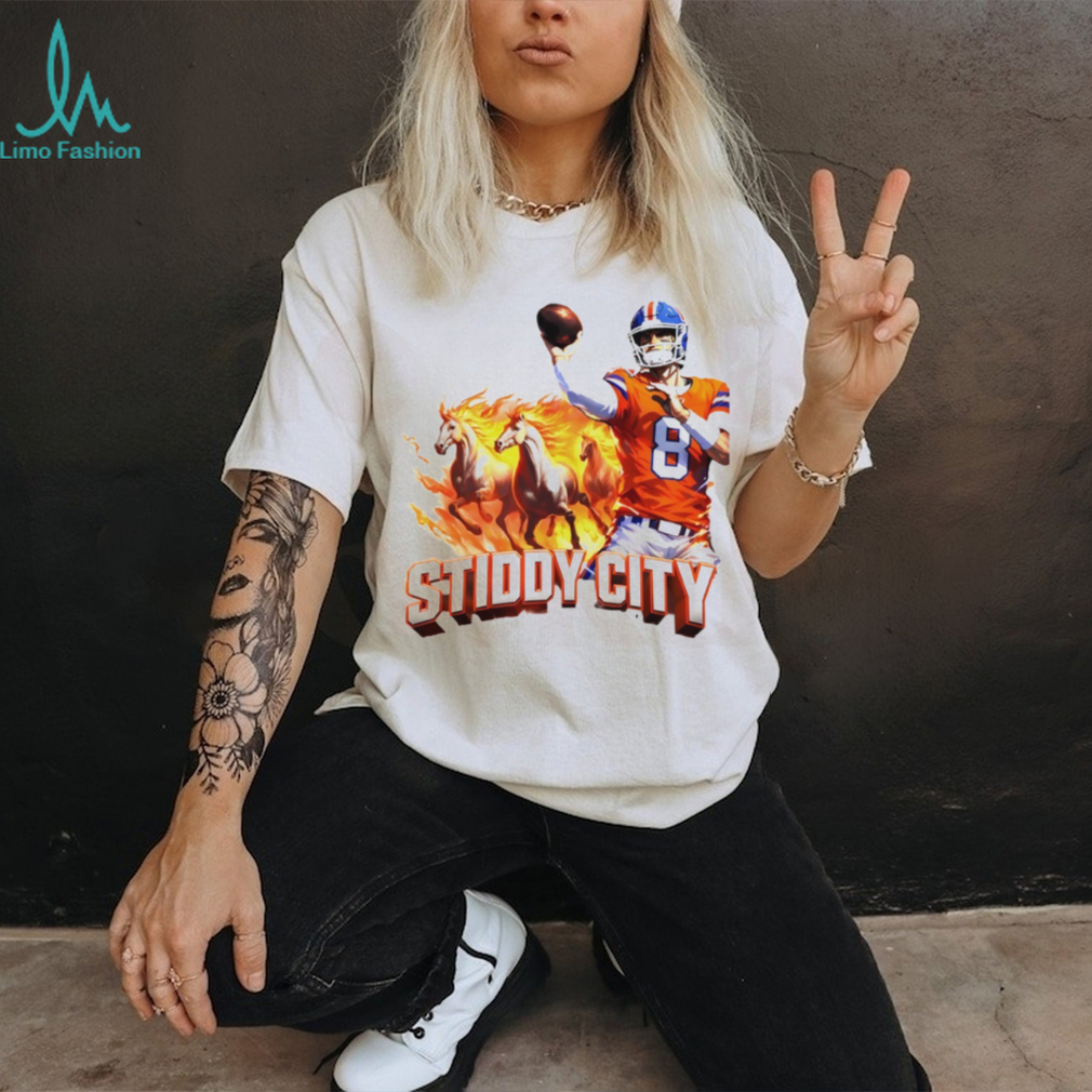 Jarrett Stidham 8 Denver Broncos Football Stiddy City 2026 shirt Jarrett Stidham 8 Denver Broncos Football Stiddy City 2026 shirt