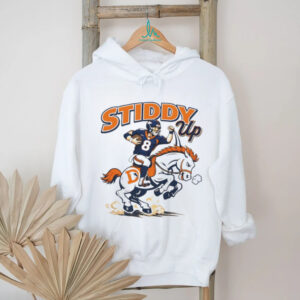 Jarrett Stidham Stiddy up Denver Broncos Football cartoon shirt Jarrett Stidham Stiddy up Denver Broncos Football cartoon shirt