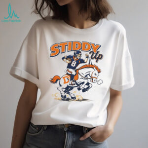 Jarrett Stidham Stiddy up Denver Broncos Football cartoon shirt