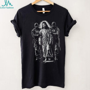 Jesus Arrested Parody anti Ice Sarcastic Immigrant Rights Political Protest shirt