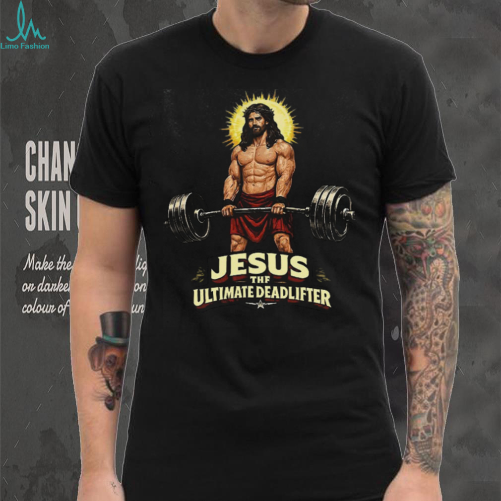 Jesus The Ultimate Deadlifter Funny Gym Fitness Muscle Tank Top Jesus The Ultimate Deadlifter Funny Gym Fitness Muscle Tank Top