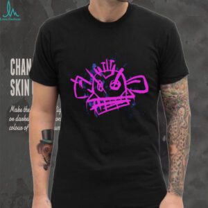 Jinx Monkey Graffiti Neon Pink Punk Art T Shirt