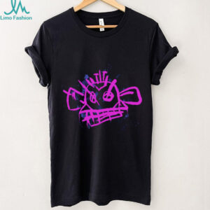 Jinx Monkey Graffiti Neon Pink Punk Art T Shirt