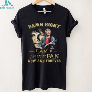 Jon Bon Jovi Fan Now And Forever Tribute Tshirt Jon Bon Jovi Fan Now And Forever Tribute Tshirt