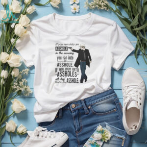 Justified Raylan Givens Asshole Quote Western T Shirt
