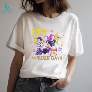 K Pop Anime Style “100 Golden Days” Girl Group Graphic Tee