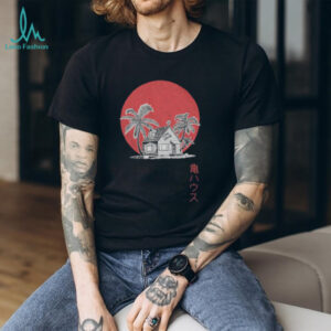 Kame House Master Roshi Island Vintage Japanese Style Tee