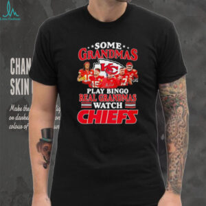 Kansas City Chiefs Grandmas Watch Chiefs T Shirt