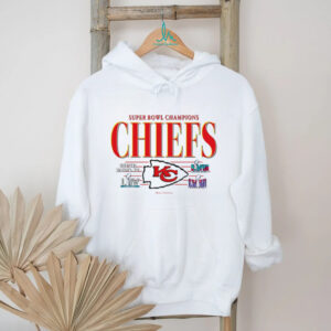 Kansas City Chiefs Super Bowl Champions IV LIIV LVII LVIII vintage shirt Kansas City Chiefs Super Bowl Champions IV LIIV LVII LVIII vintage shirt