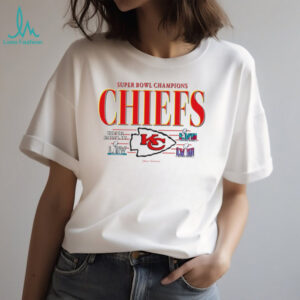 Kansas City Chiefs Super Bowl Champions IV LIIV LVII LVIII vintage shirt