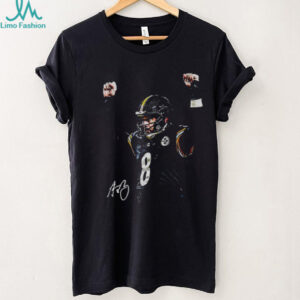 Kenny Pickett 8 Pittsburgh Steelers Football signature shirt Kenny Pickett 8 Pittsburgh Steelers Football signature shirt