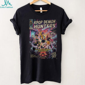Kpop Demon Hunters 2025 the ultimate stage weapons are killer hooks Minimal movie poster shirt Kpop Demon Hunters 2025 the ultimate stage weapons are killer hooks Minimal movie poster shirt
