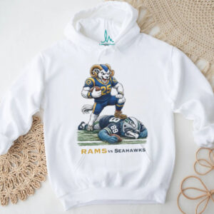 LA Rams Dominating Seattle Seahawks Mascot Football T Shirt T Shirt