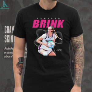 Cameron Brink Wnba Basketball Player Pink Graphic T Shirt