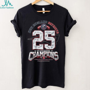 New England Patriots 2025 AFC East Division Champions T Shirt