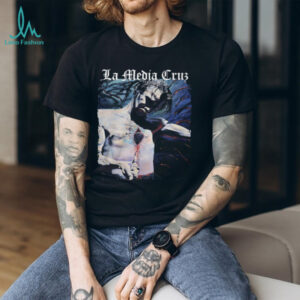La Media Cruz Artistic Religious Graphic T Shirt