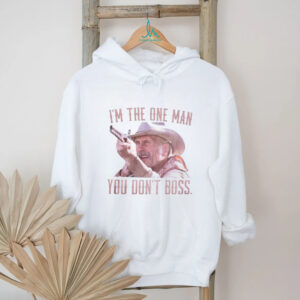 Lonesome Dove Augustus McCrae One Man You Dont Boss T Shirt