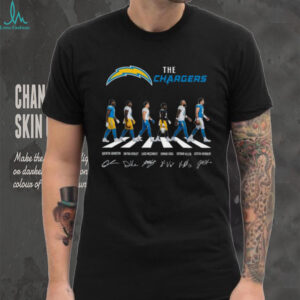 Los Angeles Chargers Abbey Road Signatures T Shirt
