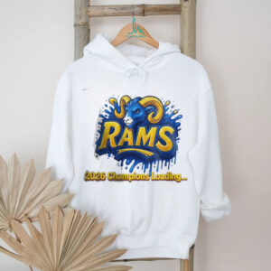 Los Angeles Rams 2026 Champions Loading Football Graphic Tee