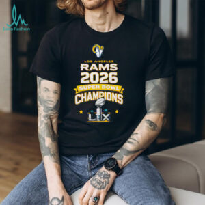 Los Angeles Rams 2026 Super Bowl LX Champions Shirt