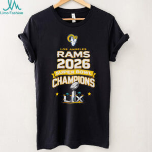 Los Angeles Rams 2026 Super Bowl LX Champions Shirt