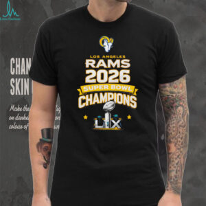 Los Angeles Rams 2026 Super Bowl LX Champions Shirt