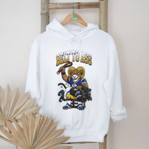 Los Angeles Rams Belt To Ass Carolina Panthers Mascot 2026 Unisex T shirt