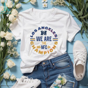 Los Angeles We Are The NFC Champions Football Circular Graphic T Shirt