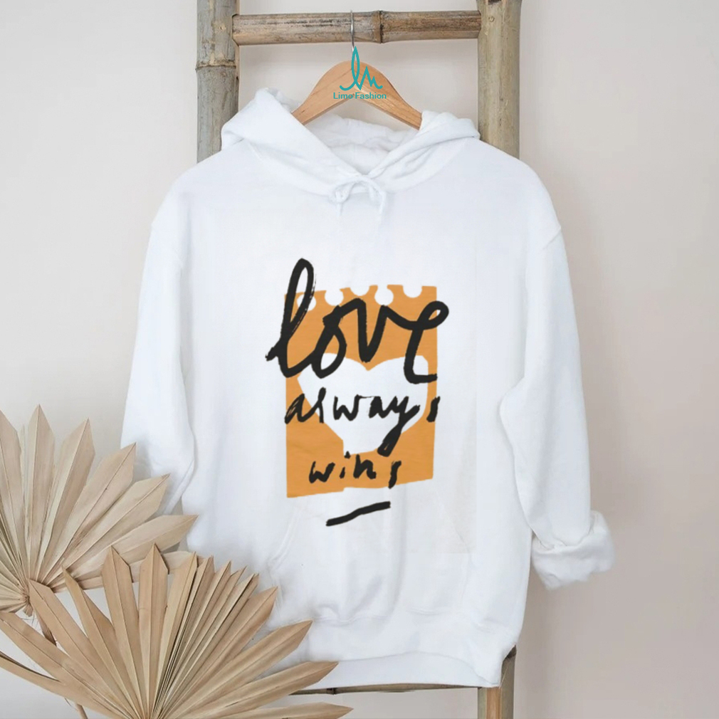 Love Always Wins Minimalist Handwritten Art T Shirt Love Always Wins Minimalist Handwritten Art T Shirt