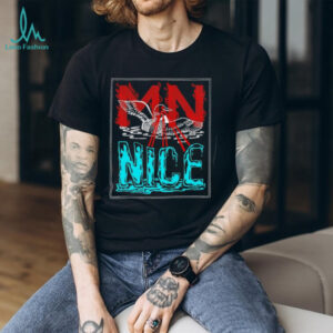MN Nice Minnesota Laser Loon Artistic Graphic T Shirt