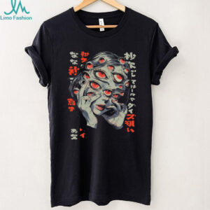 Many Eyed Monster Girl Japanese Horror Manga Aesthetic T Shirt