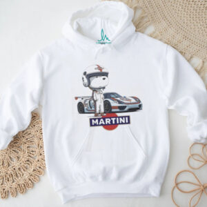 Martini Racing Snoopy Driver Porsche 918 Spyder Motorsport T Shirt