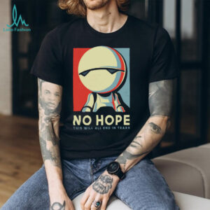 Marvin the Paranoid Android “No Hope” Sci Fi Parody T Shirt