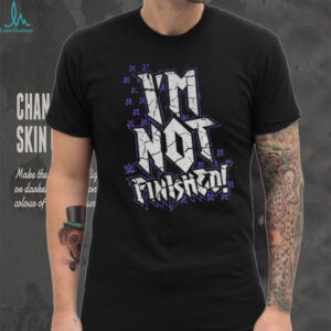 Matt Cardona I’m not finished WWE shirt